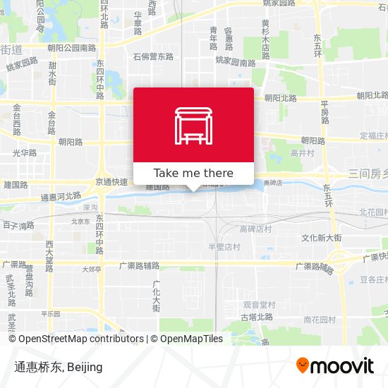 通惠桥东 map