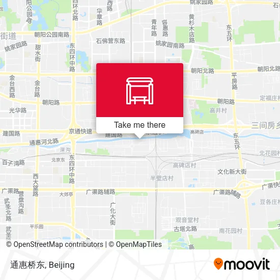 通惠桥东 map