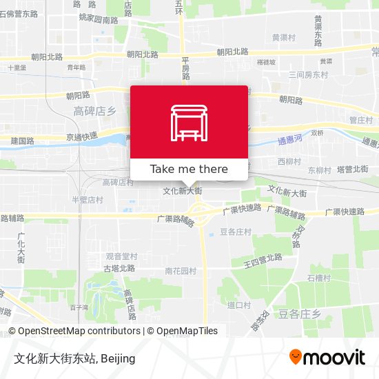 文化新大街东站 map