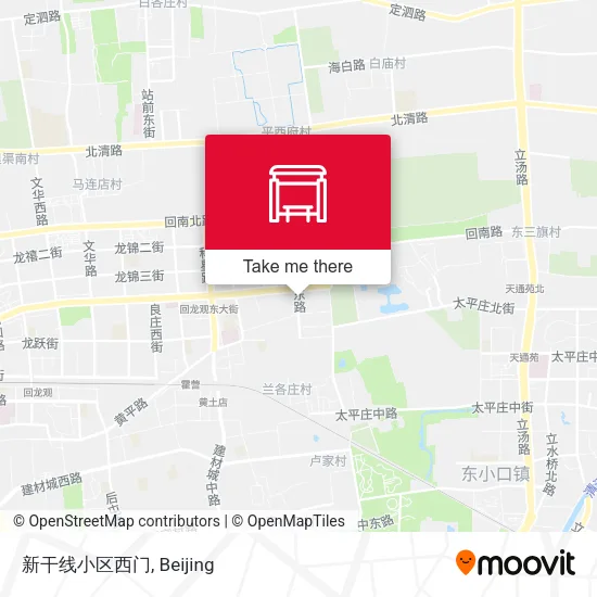 新干线小区西门 map
