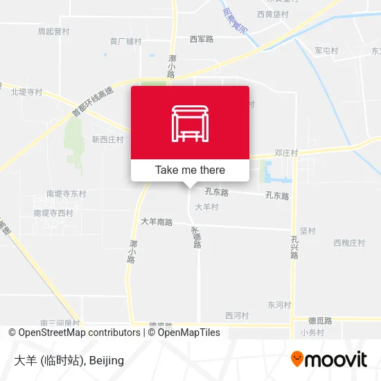 大羊 (临时站) map