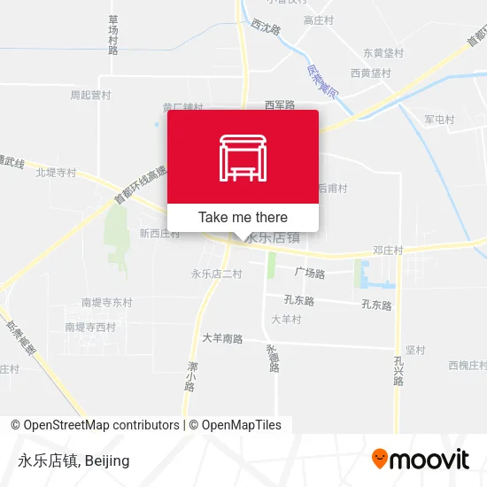 永乐店镇 map