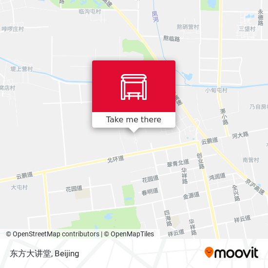 东方大讲堂 map