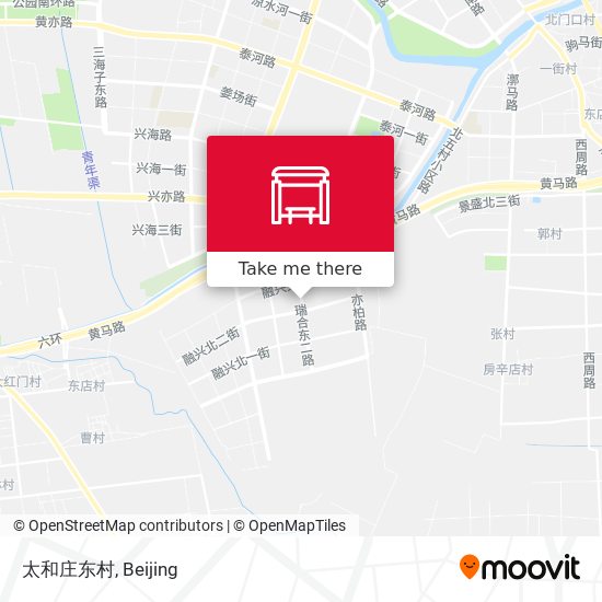 太和庄东村 map