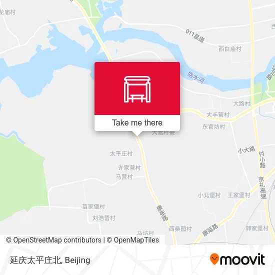 延庆太平庄北 map