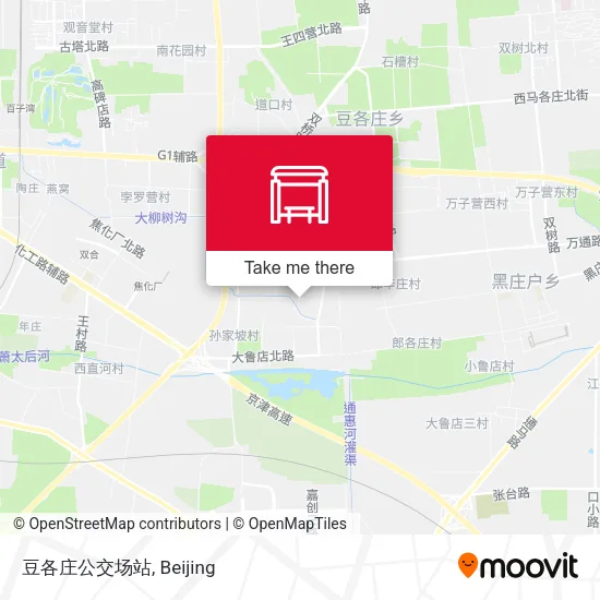 豆各庄公交场站 map