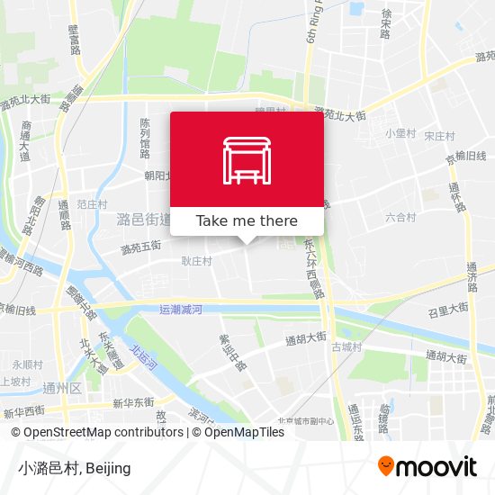 小潞邑村 map