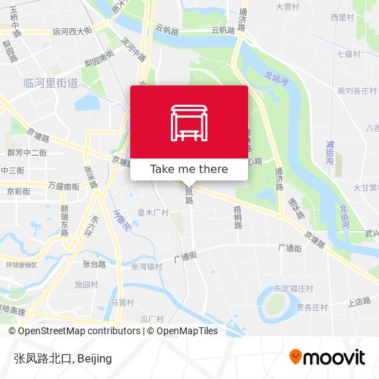 张凤路北口 map