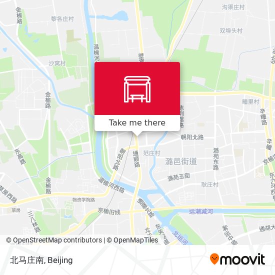 北马庄南 map