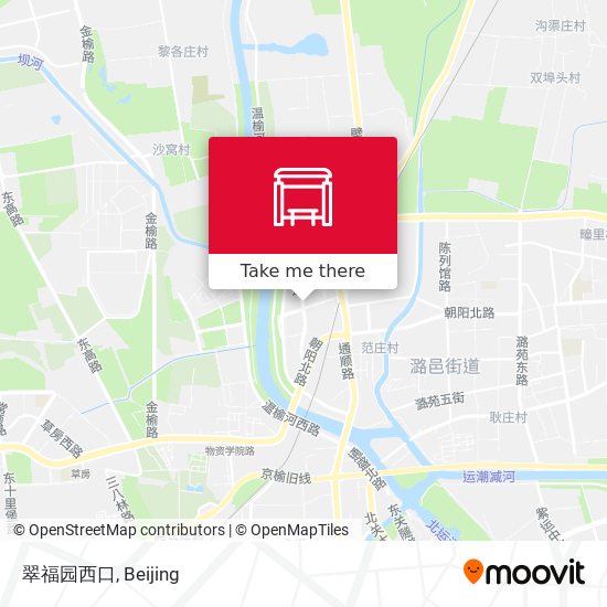 翠福园西口 map