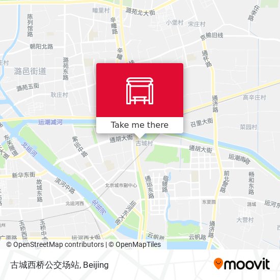 古城西桥公交场站 map