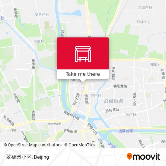 翠福园小区 map