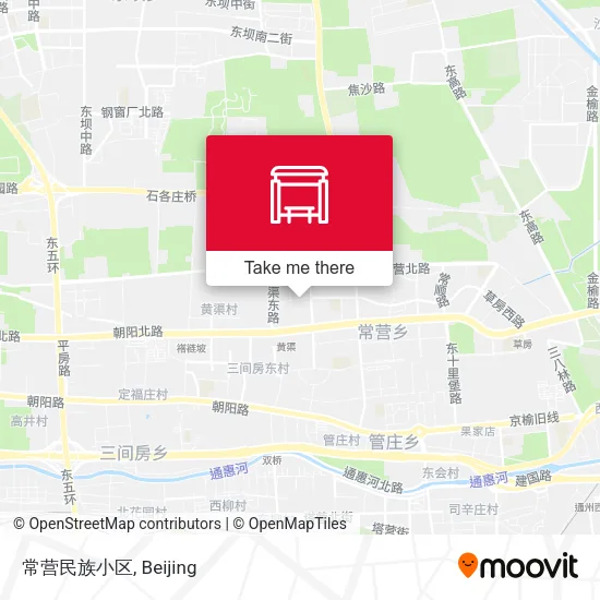 常营民族小区 map