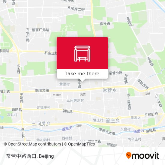 常营中路西口 map