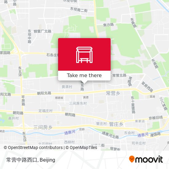 常营中路西口 map