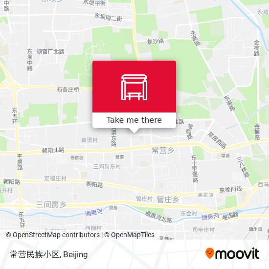 常营民族小区 map
