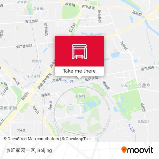 京旺家园一区 map