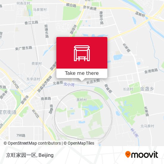 京旺家园一区 map