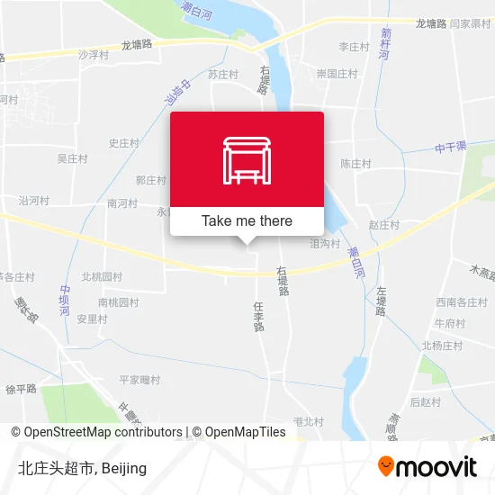 北庄头超市 map