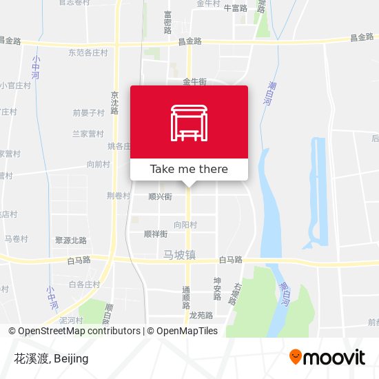 花溪渡 map