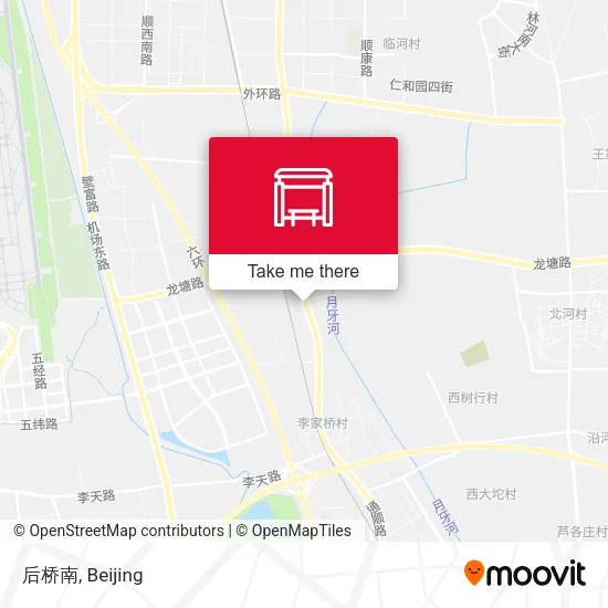 后桥南 map