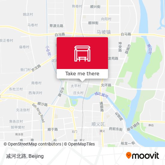 减河北路 map