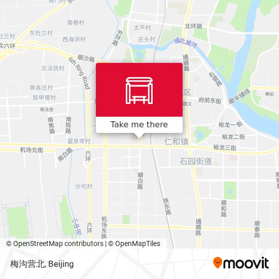 梅沟营北 map