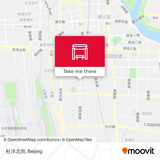 杜洋北街 map