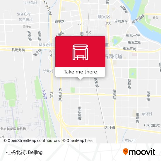 杜杨北街 map
