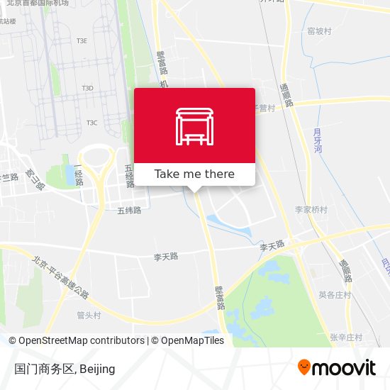 国门商务区 map
