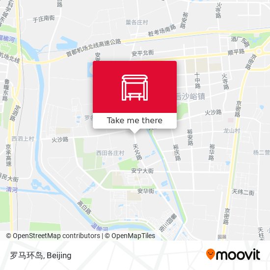罗马环岛 map