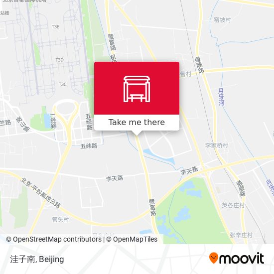 洼子南 map