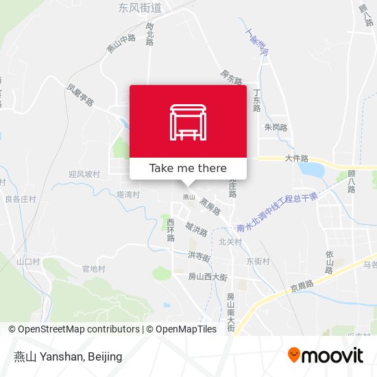 燕山 Yanshan map