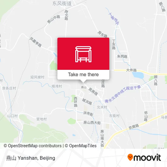 燕山 Yanshan map