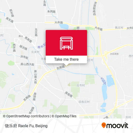 饶乐府 Raole Fu map