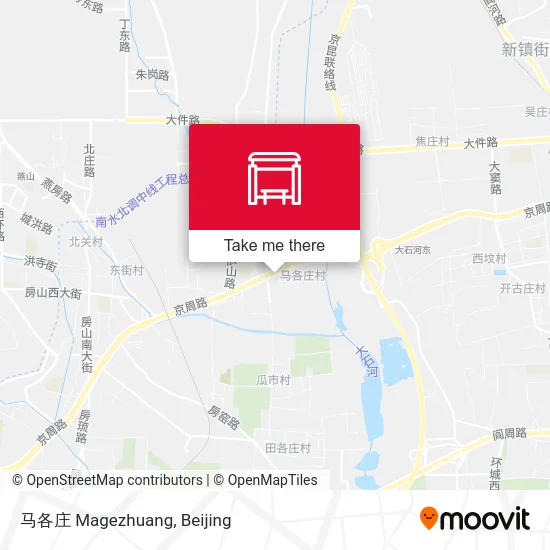 马各庄 Magezhuang map