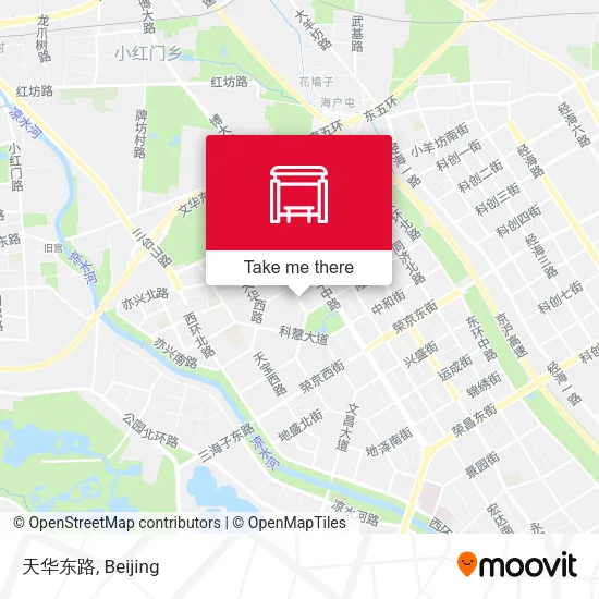 天华东路 map