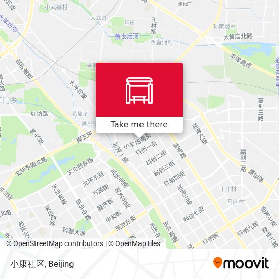 小康社区 map