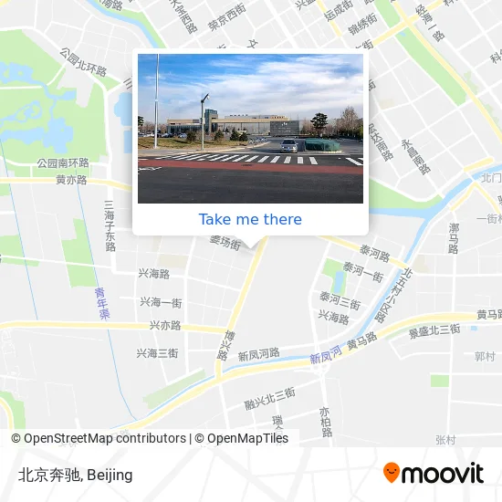 北京奔驰 map