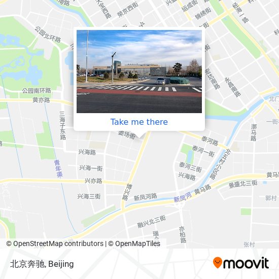北京奔驰 map