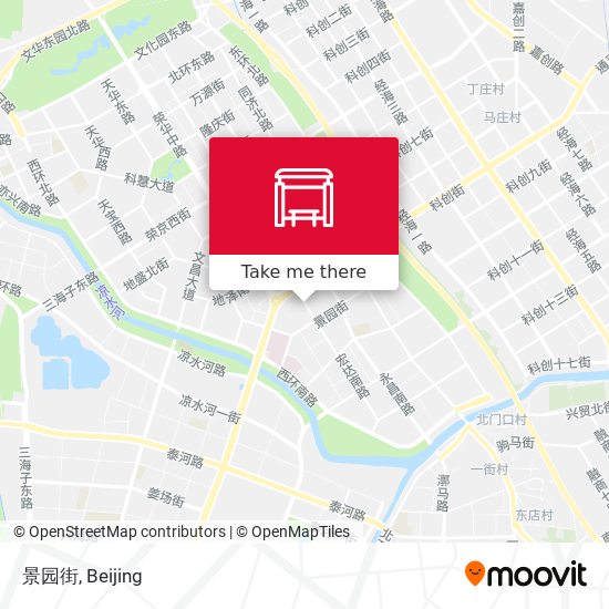 景园街 map