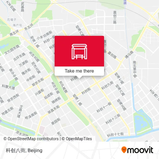 科创八街 map