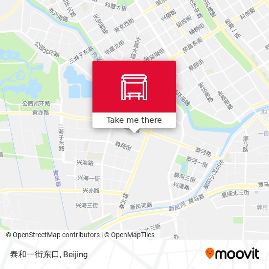 泰和一街东口 map
