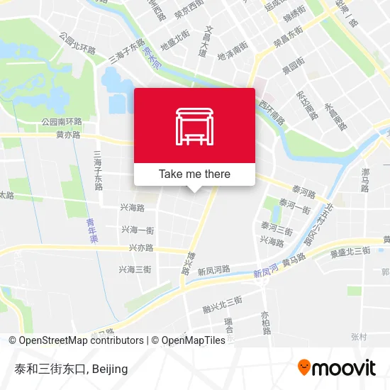 泰和三街东口 map