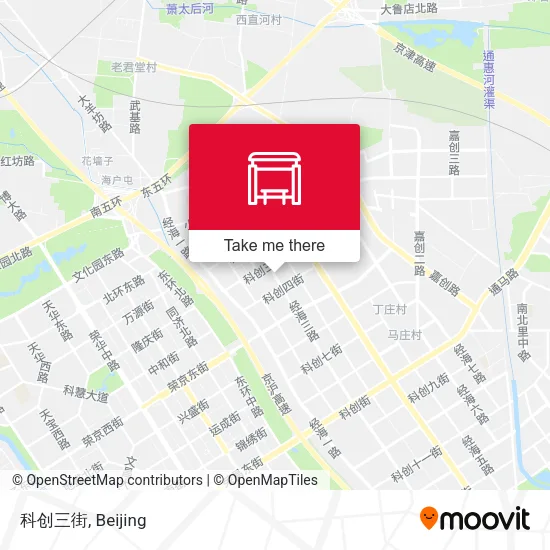 科创三街 map