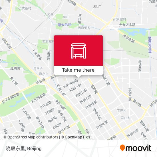 晓康东里 map
