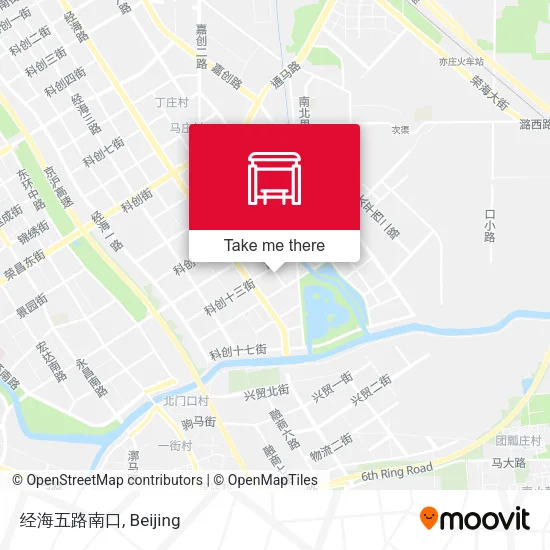 经海五路南口 map