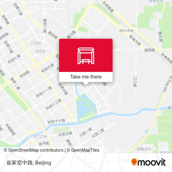 崔家窑中路 map