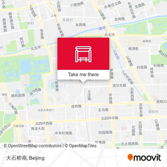 大石桥南 map