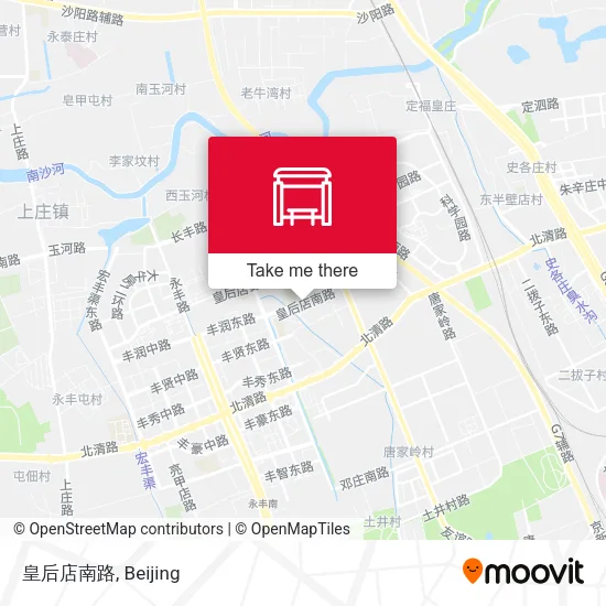 皇后店南路 map